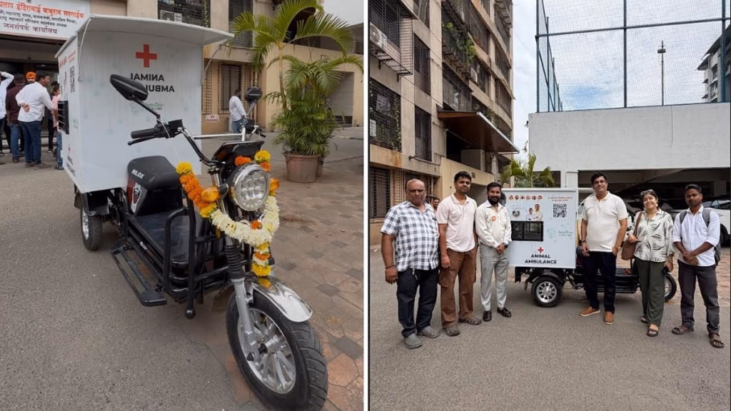 JeevOne launches India’s first EV bike ambulance for small animals in Mumbai; model to be replicated across