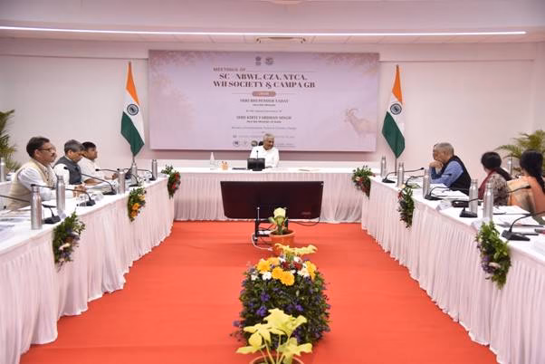 Union Environment Minister presides over the 28th Meeting of the reconstituted Wildlife Institute of India (WII) Society, at Coimbatore