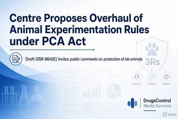 Centre Publishes Draft Rules Overhauling Regulation of Animal Experiments for Scientific and Educational Use