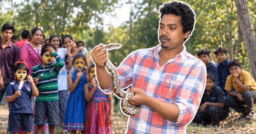 Meet the Odisha man training 50 volunteers to rescue snakes and save lives